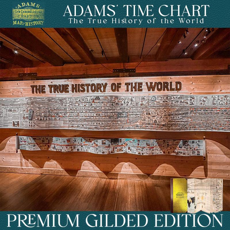 Deluxe Full Gold Foil Adams Time Chart 3.0 Graphic Bible Study Book – page 5